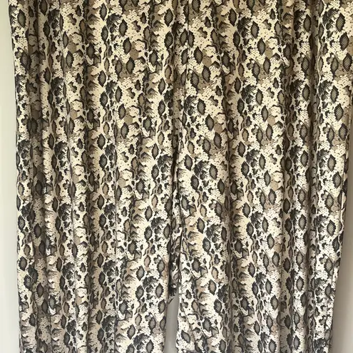 Kate & Mallory Brown / Black Patterned Pants Size 3X