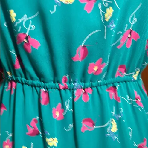 I Heart Ronson Green Ruched Maxi Dress Spaghetti Strap