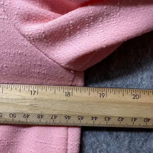 Vintage 70s Graff Californiawear Open Front Blazer Jacket Size 12 Pink Textured