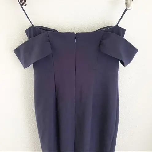 Likely Bartolli Off-Shoulder Mermaid Gown Navy Size 2 NWT