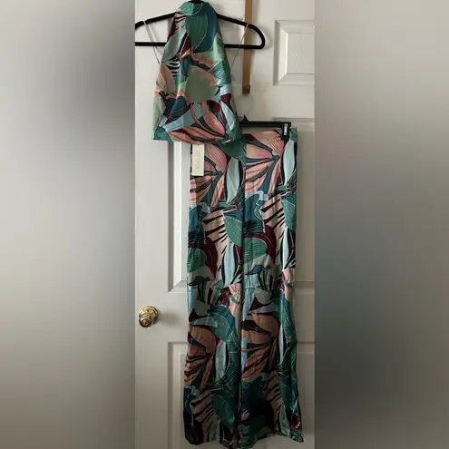 Rachel Zoe  Women’s 2-Piece Tropical Halter‎ and Pant Set Size Small NWT - Image 2