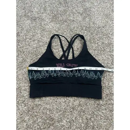 Kill Crew Flame High Support Sports Bra Strappy Longline