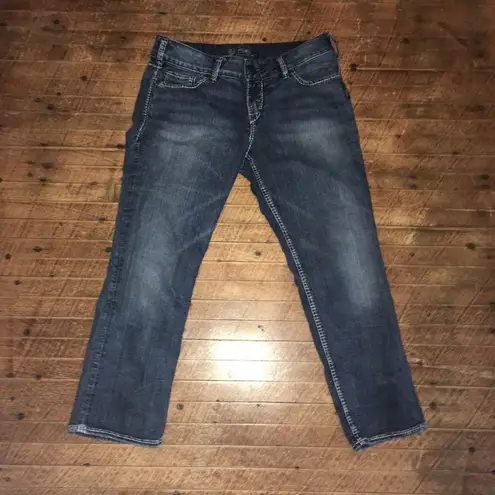 Silver Jeans Silver Suki Jean capris, size 29