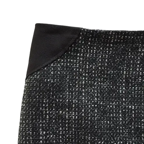 Tahari 🆕 Black Tweed Knee Length Skirt