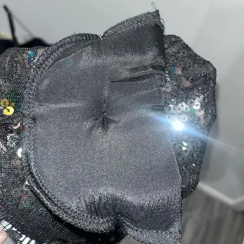 Endless Rose Long Sleeve Multi-Colored Sequin Top Size XS