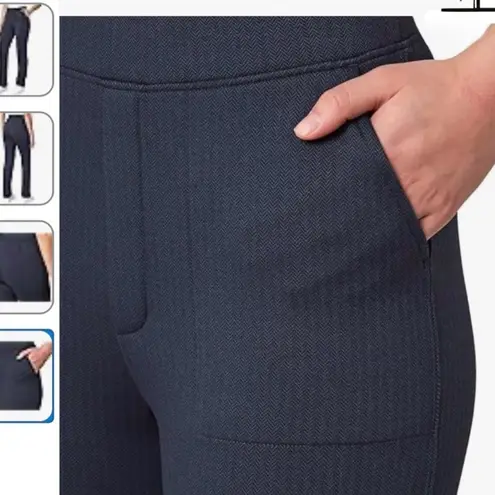 Mondetta Herringbone Straight Leg Pull on Pants