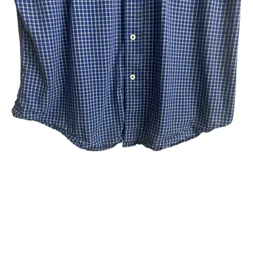 Brooks Brothers Mens Shirt XL Slim Fit Checked Button Up Preppy Office Travel