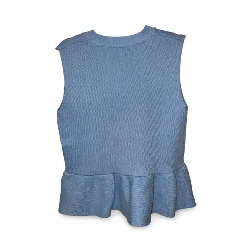 COMMENSE Sleeveless Ruffle Hem Sweater Vest
COLOR