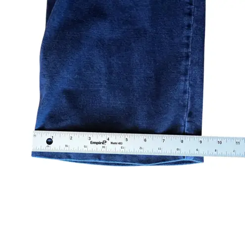 Pilcro and the Letterpress PILCRO THE LETTERPRESS Wide Leg Blue Pants Exposed Buttons Women’s Size 28