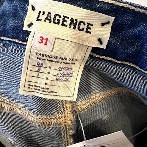 L'Agence NWT Margot High Rise Skinny Jean in Manchester - Size 31