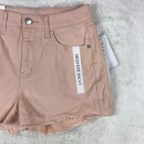 Tinseltown Light Pink Cut-off Denim Jean Shorts NWT 5/27