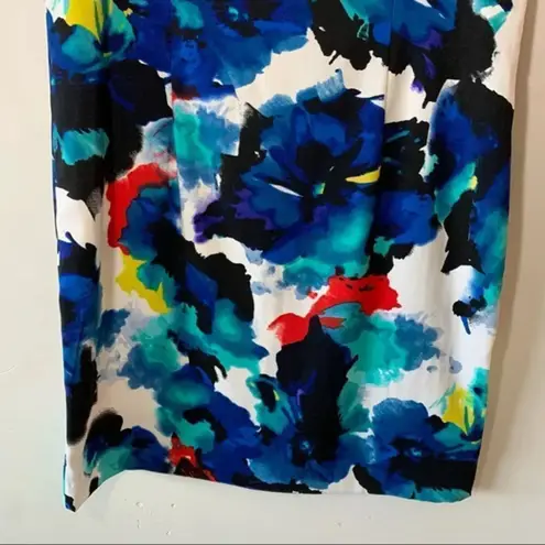 Mario Serrani Italy Watercolor Abstract Sheath 14