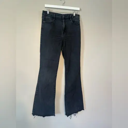 Hidden The Happi Raw Hem Flare Jeans Black Size 31 - Image 7