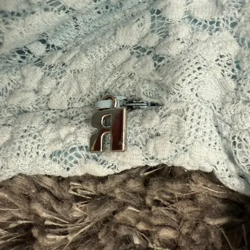 ROTATE Birger Christensen Lace Puff Sleeve Dress in Blue, Size US 2 Blue