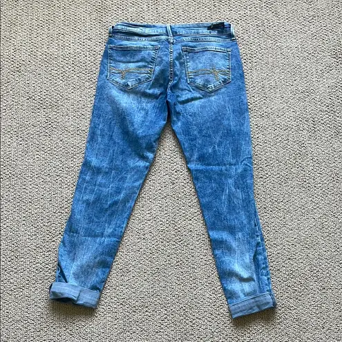 Denizen from Levi's Distressed Blue Low Rise Jeans