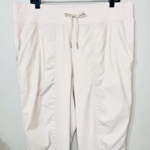 Lululemon  Dance Studio Joggers Bone Off White Size 14 Like New