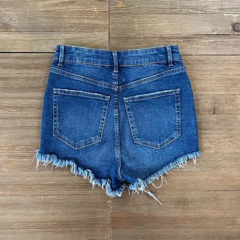 ZARA  High Rise Denim Shorts