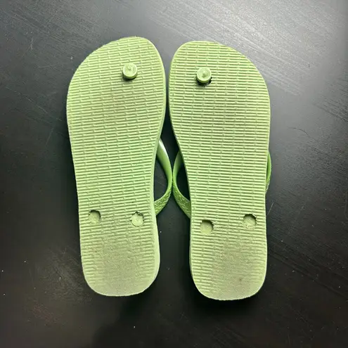 Havaianas Lime Green Classic Flip Flops Size 6