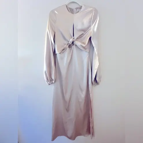 Line and Dot NWT Jacqui Dress maxi long sleeve, size S