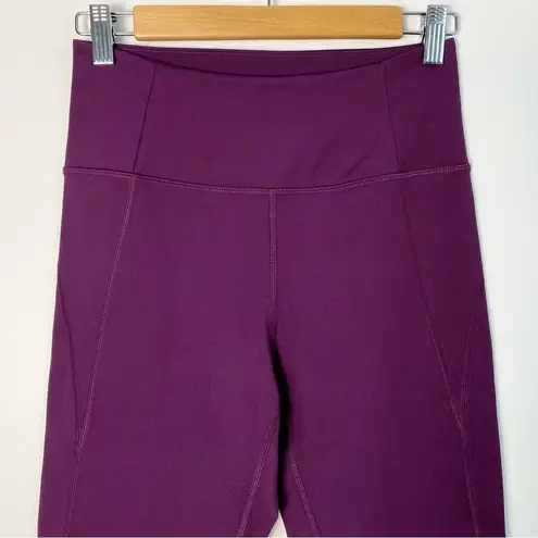 Girlfriend Collective Plum Compressive High Rise Legging Medium Purple Tights