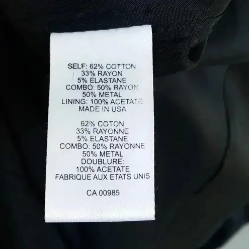 Nanette Lepore  | Black & Silver Sequin Party Twilight Shift Dress Size 6 Small