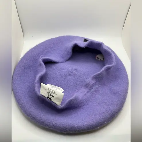 A Rare Sanrio Felt Hot Topic Kuromi Women Purple Cap Beret Hat