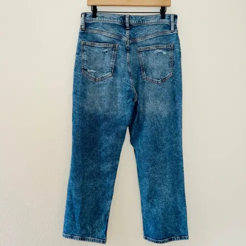 Arizona Jeans Arizona Jean Co. Light Wash Denim Highest Rise Button Fly Vintage Straight Jeans