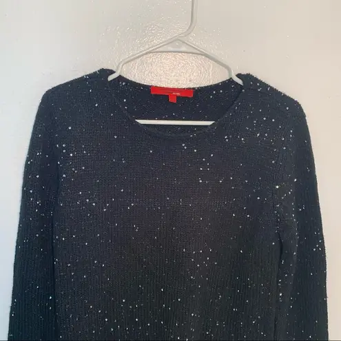 Narciso Rodriguez Crewneck Sweater Black Sequin S