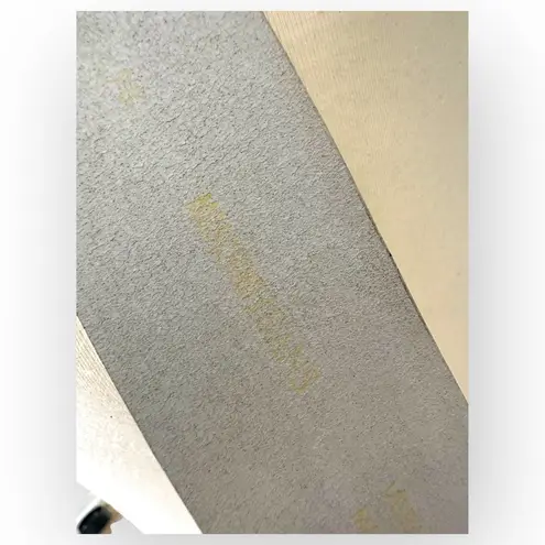 Moschino JEANS White Silver 90's Oversized Round Leather Belt