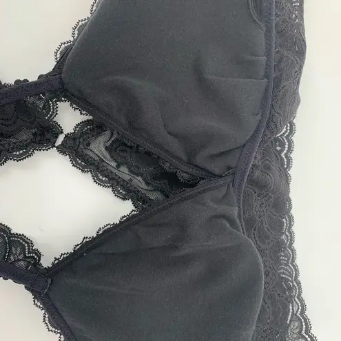 Aerie  Black Lace Bralette Racerback size M