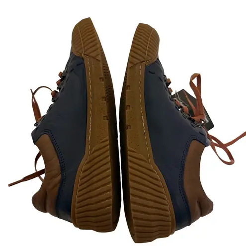 Spring Step Lazarlo Low Top Sneaker Shoes Women’s Leather Blue sz 39 8.5 NWOB - Image 3