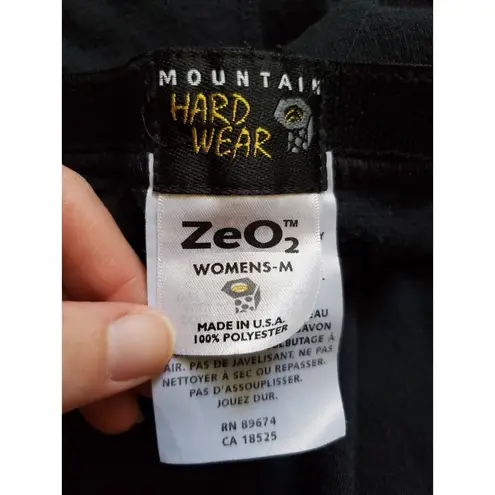 Mountain Hardwear  Women Medium Base Layer Pants Black Pull On Thermal Winter Ze0