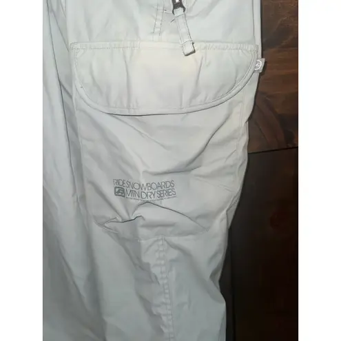 Ride Snowboards Pants Women's Large L Gray Ski‎ Snow Lined Mountain