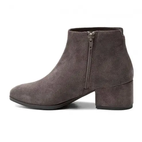 Vagabond Daisy Dark Grey Suede Ankle Booties Size 37