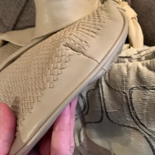 Tory Burch Authentic  Woven leather Flap shoulder bag