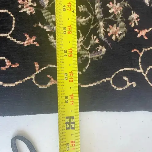 Vintage Claire Murray Design Tapestry Jacket Size XL EUC Black