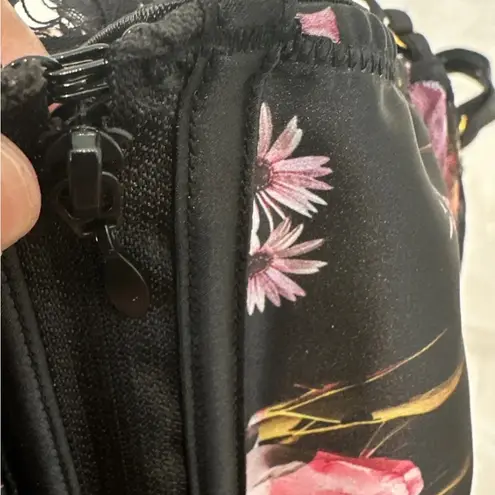 Victoria's Secret  Very Sexy Black Floral Bustier Bra Top