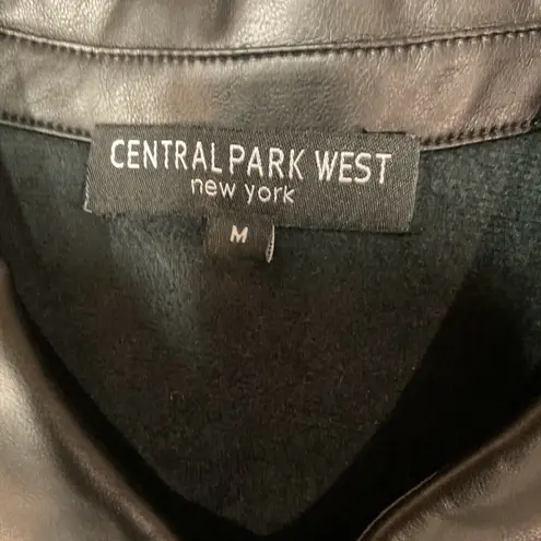 Central Park West Central Park West Floral Lace Collared Button Front Long Sleeve Top Size M NWT