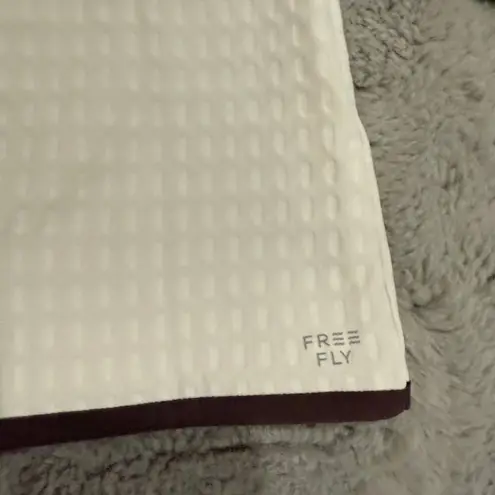 Free Fly Apparel Women's Gridback Fleece Snap Pullover Stone Size XL $148