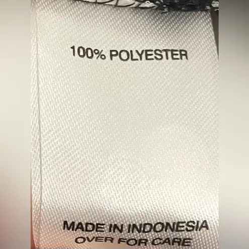 Fortune + Ivy - Chic Monochrome Floral Women's Blouse Size XL