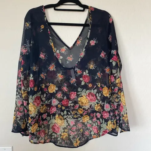 Lovely Day SEMI SHEER BLOUSE by