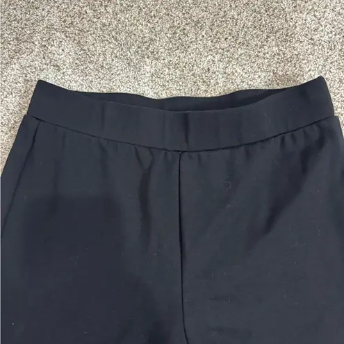 Marine layer Womens Small Black Valencia Kick Flare Pants High Rise Black Travel