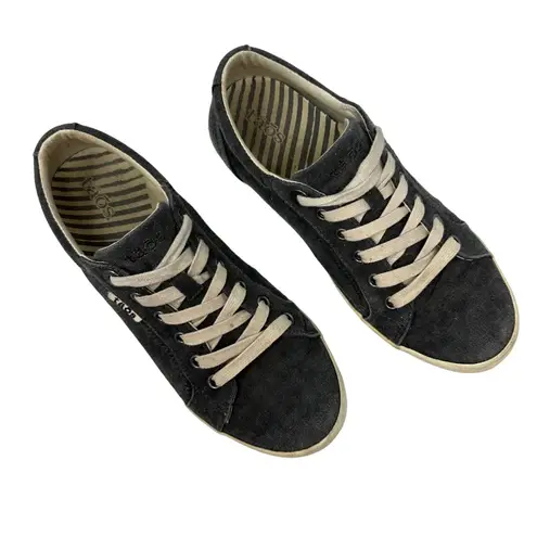 Taos Star Sneaker Size 9 EU 40 Dark Gray Canvas Lace