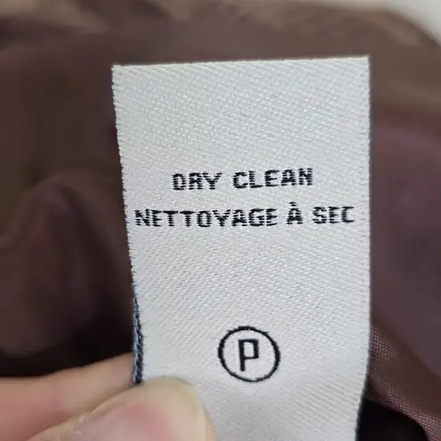 Bob Timberlake Skirt Womens 2 Brown Tan Striped Fringe Boho Lined Pockets New - Image 10