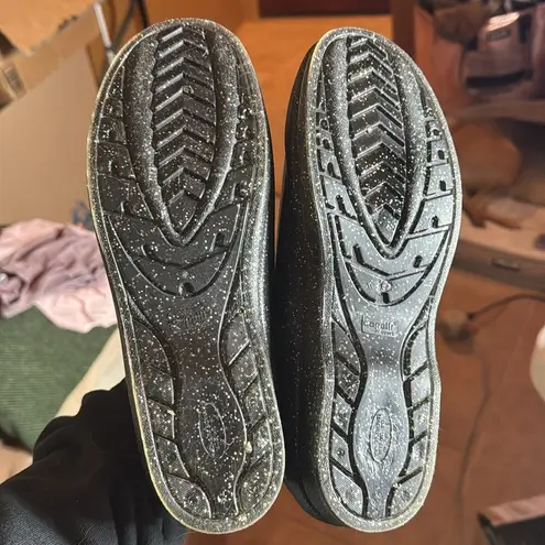 Capelli New York Black Glitter Rain Boots Size 9