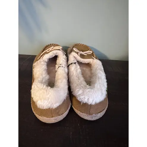 Western Chief Chestnut Elaine Moccasins Easy Slip Slipper Women's 9 NWT