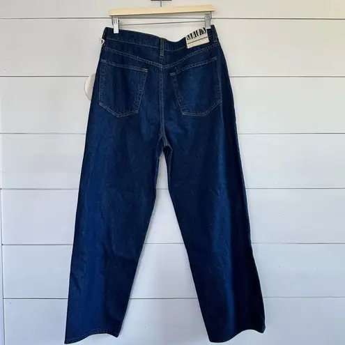 Mother Snacks Women’s 30 The Pleated Fun Dip Puddle Jeans Cold Brew New NWT Blue