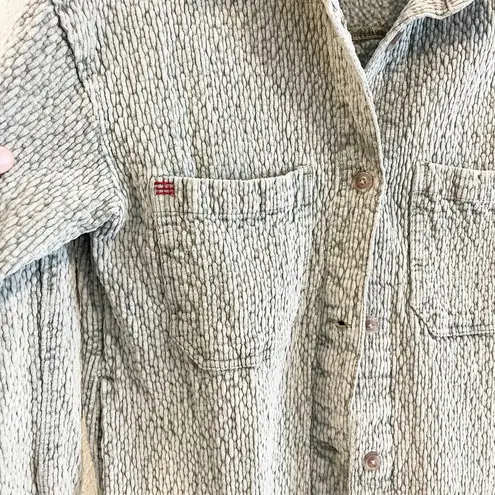 Urban Outfitters  BDG Jacket Womens XS Green Corduroy Shacket Grandmacore