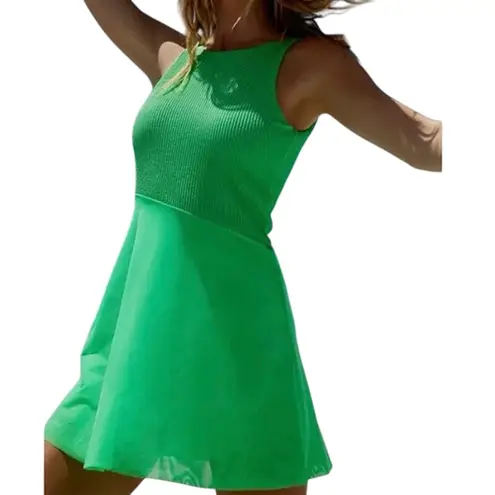 ELEVEN BY VENUS WILLIAMS White Race Day Tank Size XL New with Tag MSRP $78 Green