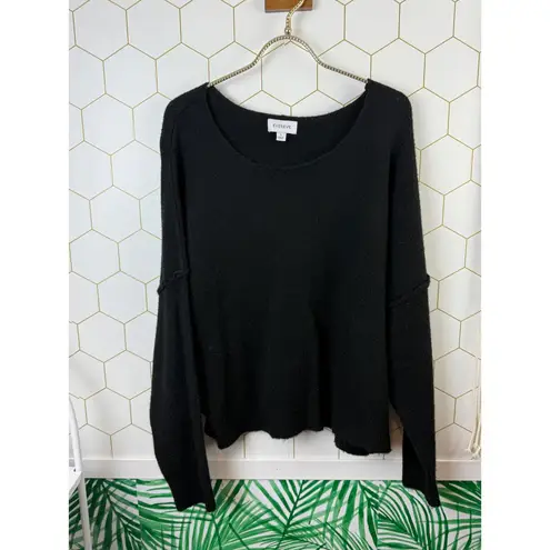 Evereve Scoopneck Oversized Long Sleeve Sweater - Size - Small